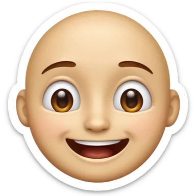 Face Emoji animated Happiness sticker
