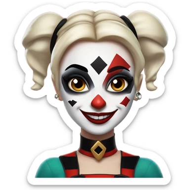 Harley Quinnnuee sticker