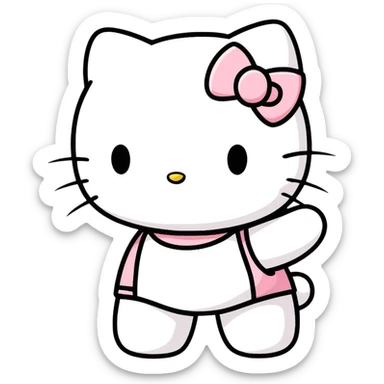 Hello kitty sticker