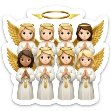 godly counsil heaven emoji sticker