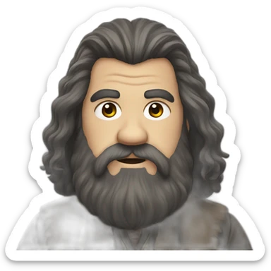 Hagrid sticker