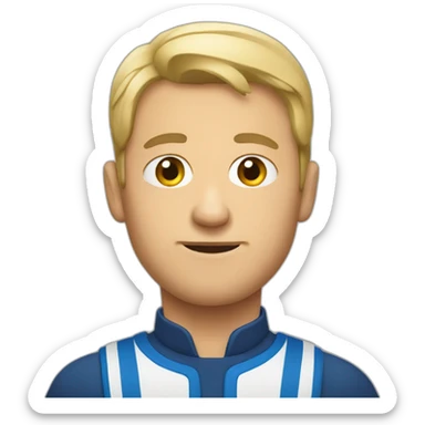 man from finland sticker