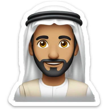 Emirati person sticker