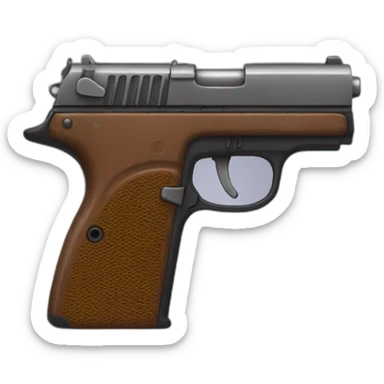 Gun sticker