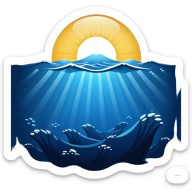 Deep Ocean sticker