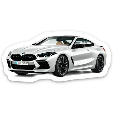 BMW m8 sticker