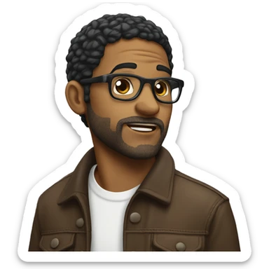 Geolier (an Italian rap singer)  sticker