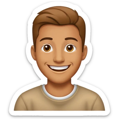 Excessive smile… geeked sticker