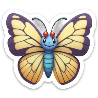 Butterfree sticker