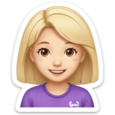 TWITCH EMOTES KAWAII GIRL sticker