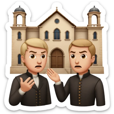 architect disagreement over building 16th century sticker