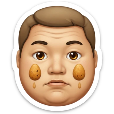 Fat crackhead sticker