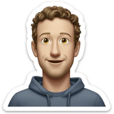 Mark Zuckerburg sticker