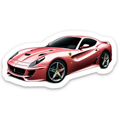 Ferrari 599 GTO sticker