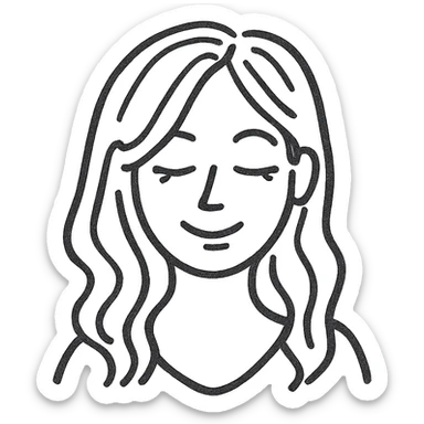 a beauty blonde woman sticker