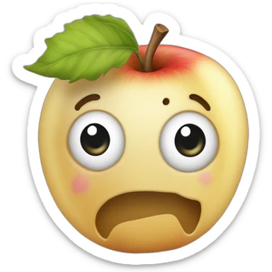 Pomme de terre toute nue sticker