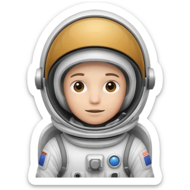 The main character from game Among Us draw it like in the game pls sticker