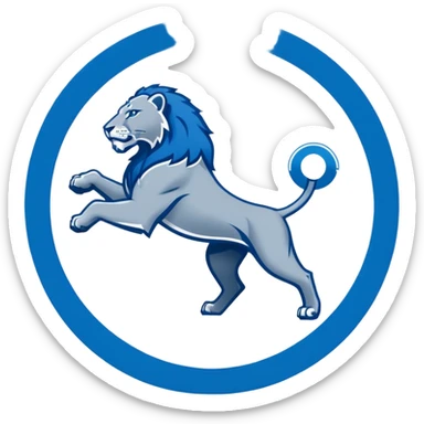 Detroit lions football emoji sticker