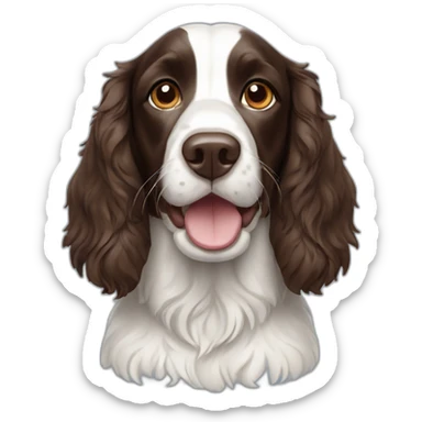 springer spaniel sticker