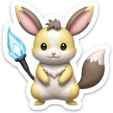 Emolga-Pachirisu-Minccino-fusion sticker