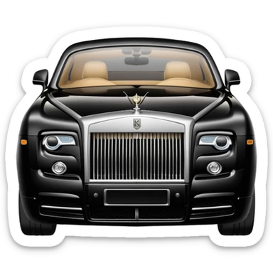 rolls royce noire droptail image to emoji sticker