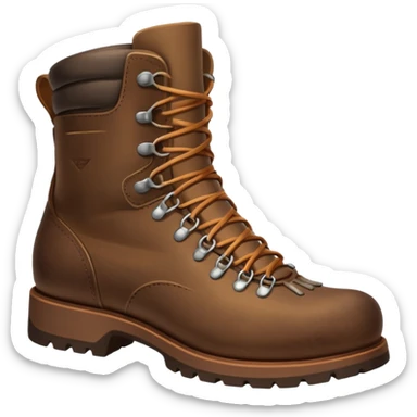 mountain boot sticker