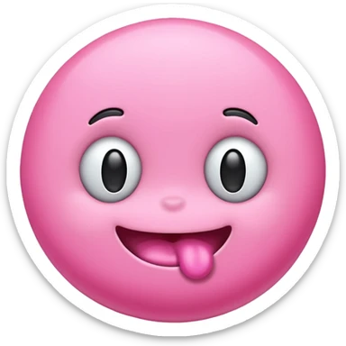 Chicle rosado sticker