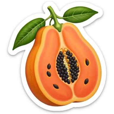 Papaya sticker