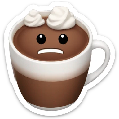 Hot chocolate  sticker