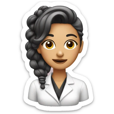 Cosmetologist sticker