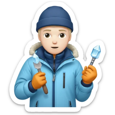 Ice Sculptor sticker