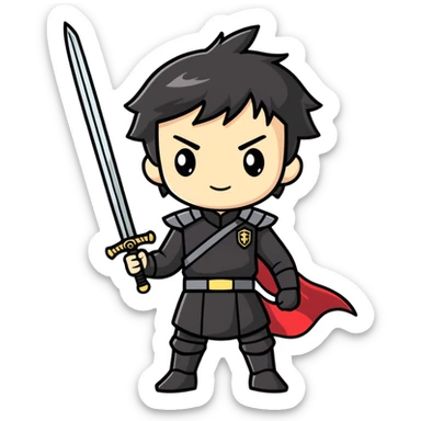 Juni from kpop demon hunters sticker