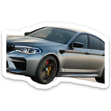 Bmw m5 cs sticker