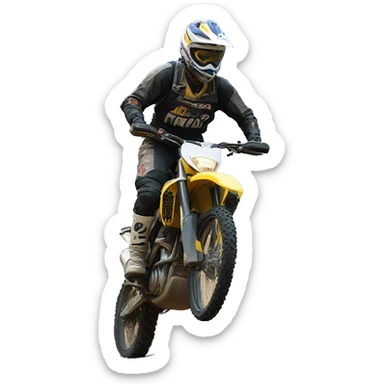 Enduro sticker