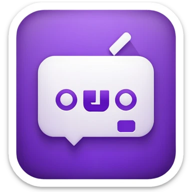 twitch.tv logo sticker