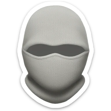 bikini balaclava  sticker