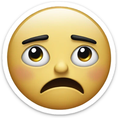 Angry giving a kiss  sticker