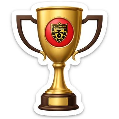 Eu quero uma taça da libertadores e o flamengo estaja do lado sticker