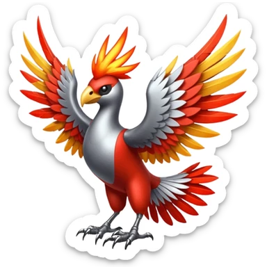 Skarmory-Fletchinder-fusion sticker
