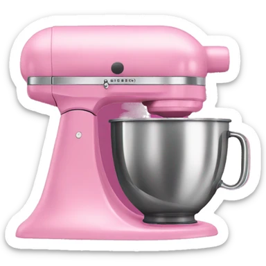 mixer pink sticker