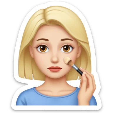 Removing Makeup sticker