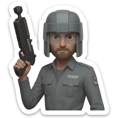 создай смайлик скаут из звёздных воин sticker