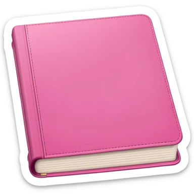 libro rosa sticker