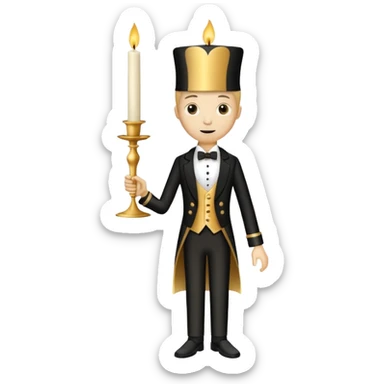 Character in Beauty and the Beast: Candlestick Butler Lumia sticker