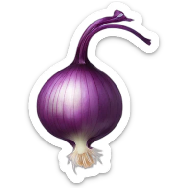 onion-purple sticker