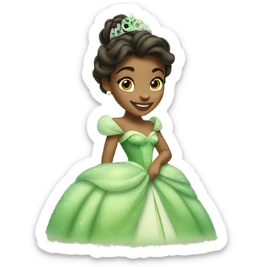 princess tiana  sticker