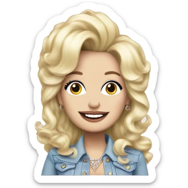 Dolly Parton sticker