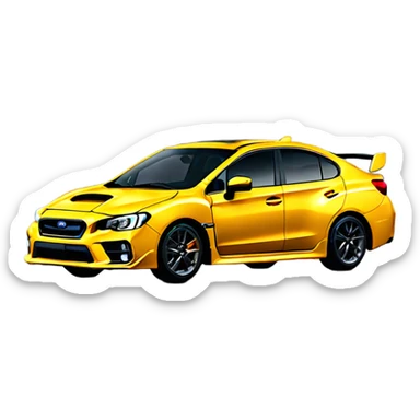 Subaru wrx sticker