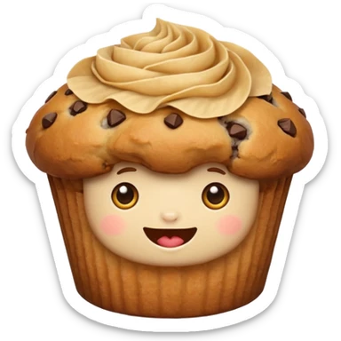 muffin emoji sticker