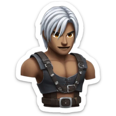 Dante from devil may cry sticker